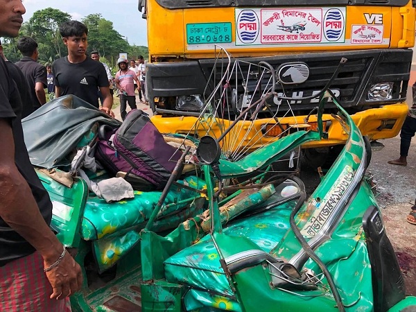 ওসমানীনগরে ফের ভয়াবহ সড়ক দুর্ঘটনা