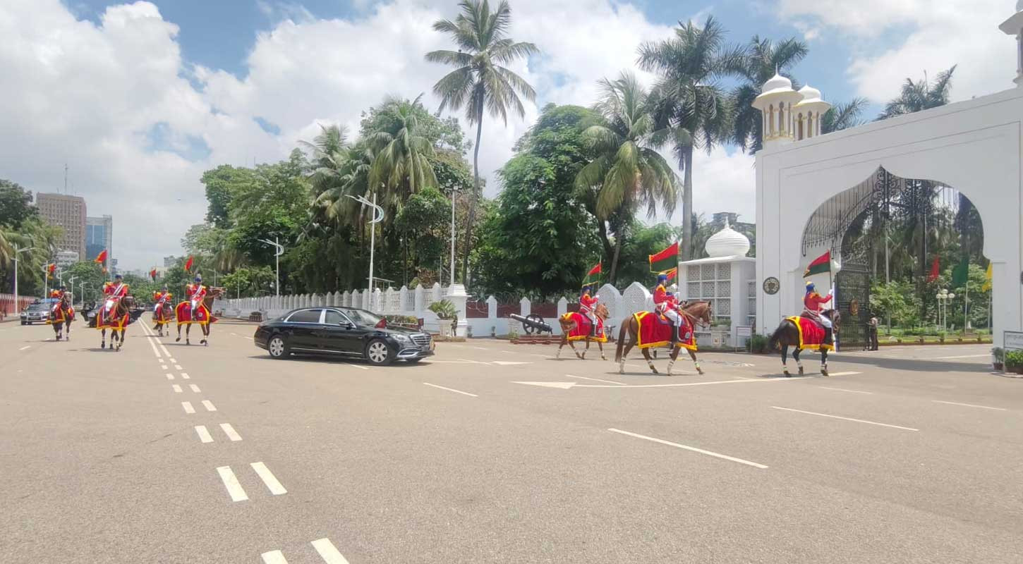 বঙ্গভবনে উঠলেন নতুন রাষ্ট্রপতি
