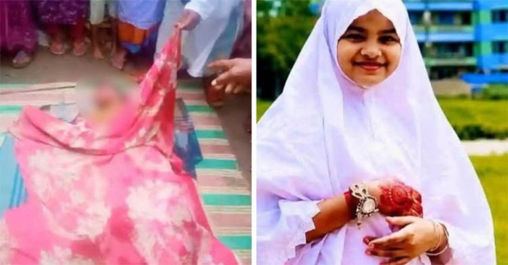 সুনামগঞ্জে নদীতে ভাসছিল শিশু রুকাইয়ার মরদেহ
