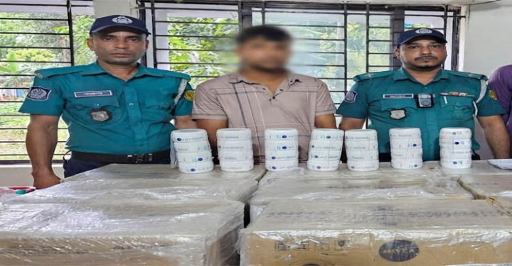 সিলেটে ৯শ’ পিস ভারতীয় ক্রিমসহ যুবক আটক