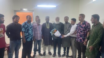 মহানগর বিএনপি’র সভাপতির সঙ্গে জাতীয়তাবাদী মুক্তিযুদ্ধের প্রজন্ম সিলেটের সাক্ষাত