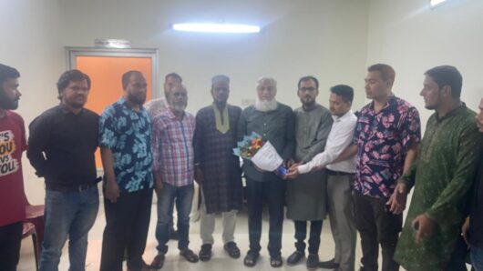 মহানগর বিএনপি’র সভাপতির সঙ্গে জাতীয়তাবাদী মুক্তিযুদ্ধের প্রজন্ম সিলেটের সাক্ষাত