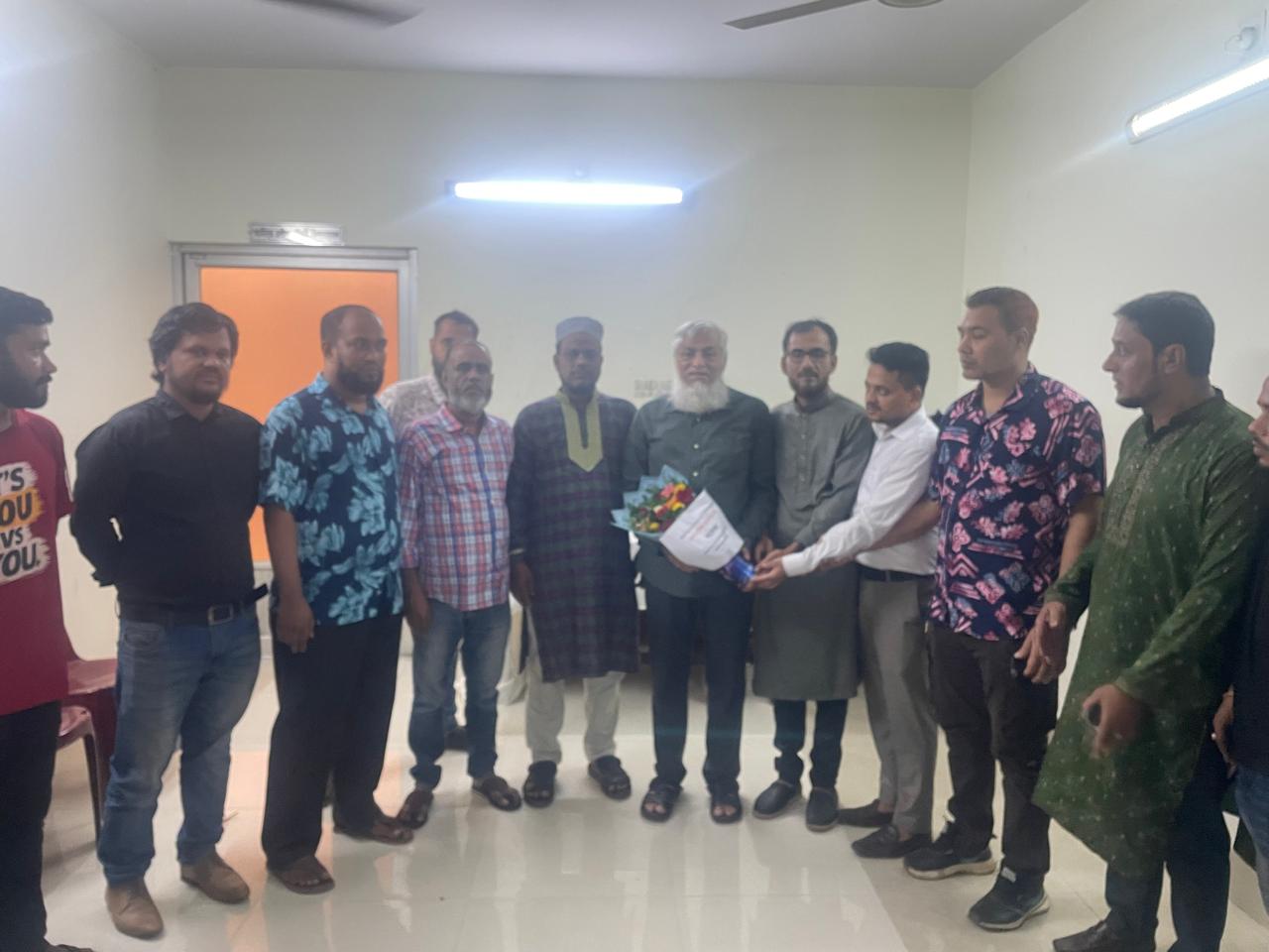 মহানগর বিএনপি’র সভাপতির সঙ্গে জাতীয়তাবাদী মুক্তিযুদ্ধের প্রজন্ম সিলেটের সাক্ষাত