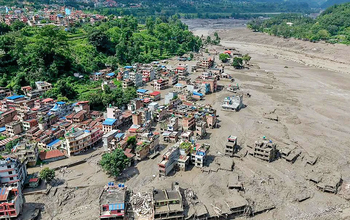 নেপালে বন্যা: নিহত বেড়ে ৬২৩, নিখোঁজ ২৪৮২