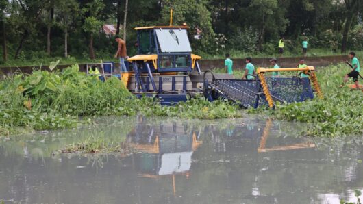 জঞ্জালমুক্ত হচ্ছে ঘাসিটুলা পুকুর, হবে দৃষ্টিনন্দন ওয়াকওয়ে