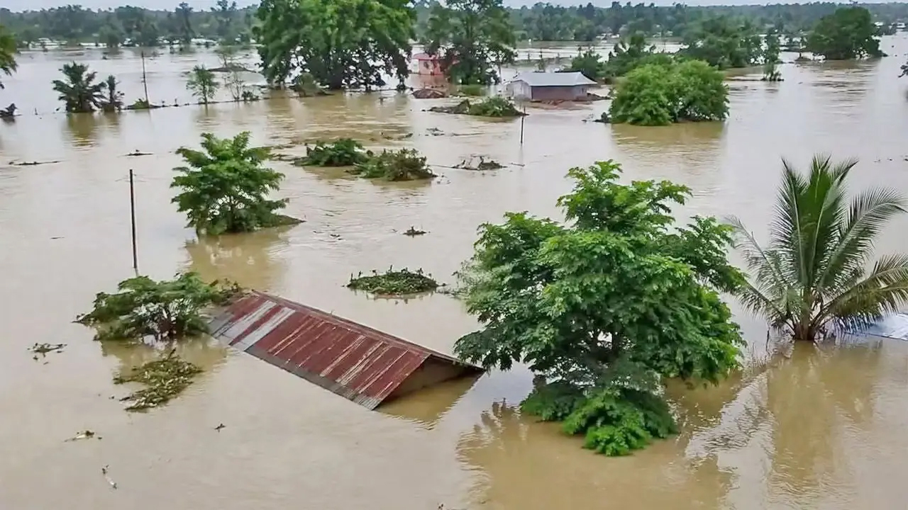 আসামে বন্যায় মৃত বেড়ে ৯৮, পানিবন্দি ১৩টি জেলা