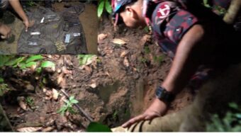 সাতছড়ির মাটির নিচে মিলল পিস্তল-গুলি আর ম্যাগাজিন