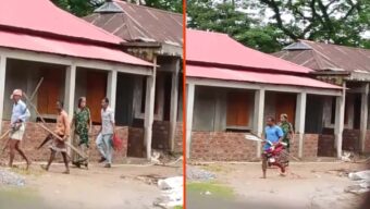 সাহেবের বাজারে আদালতের আদেশ অমান্য করে জায়গা দখলের চেষ্টা