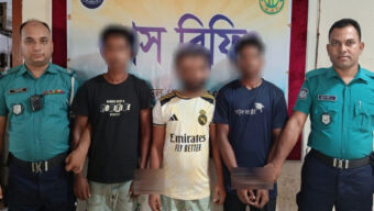 সিলেটে পিকআপে মিলল ২৩ লাখ টাকার আইপিএস ও ব্যাটারি, তিন চোর আটক